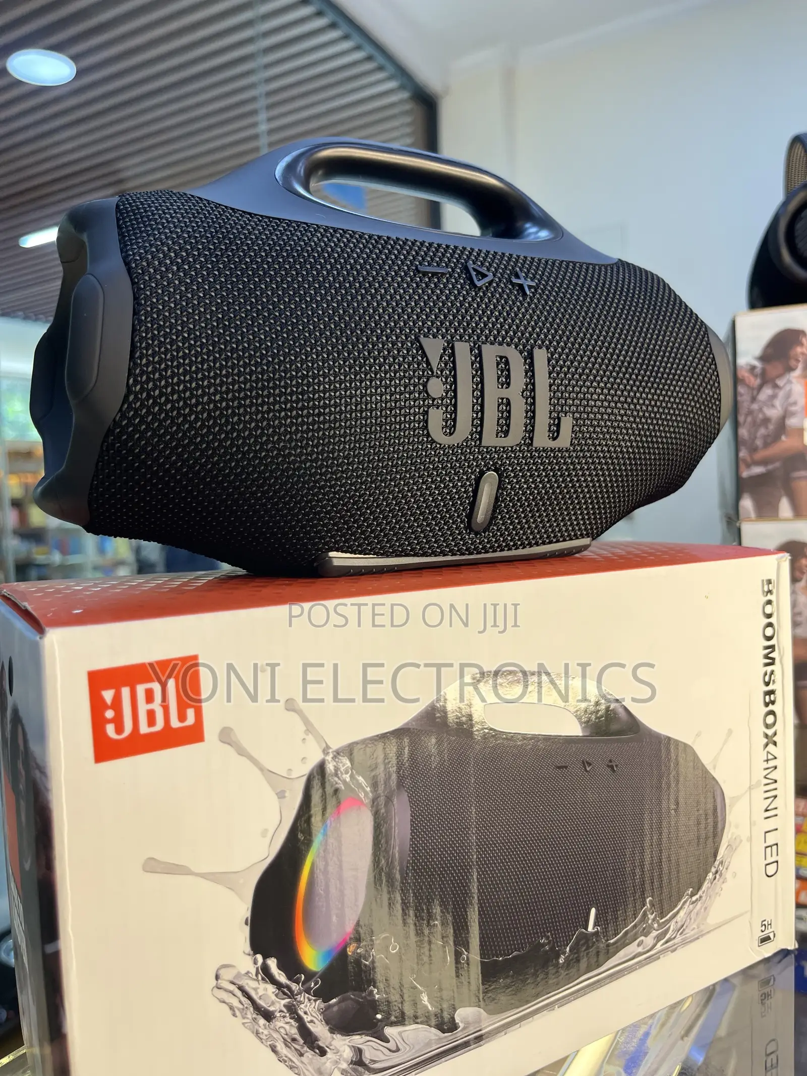 JBL Boomsbox 4 Mini Led Portable Wireless Speaker – Waterpr