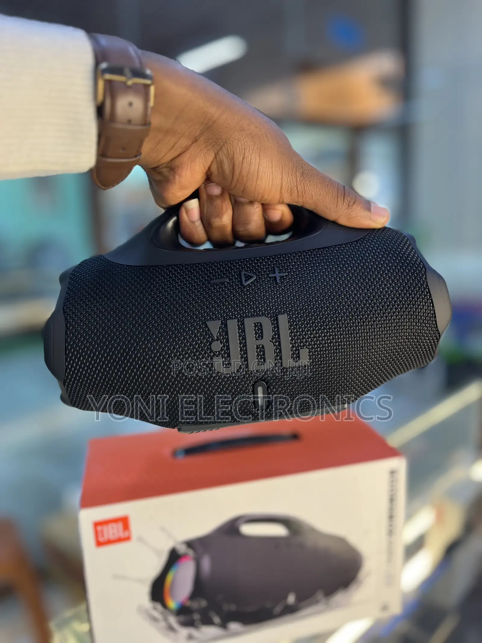 JBL Boomsbox 4 Mini Led Portable Wireless Speaker – Waterpr