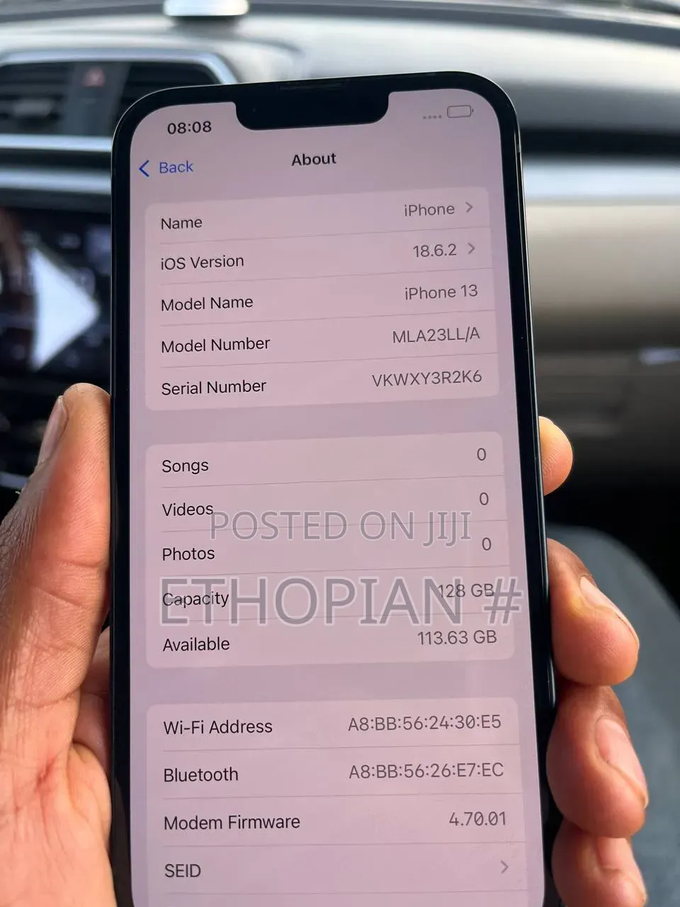 Apple iPhone 13 128 GB Black