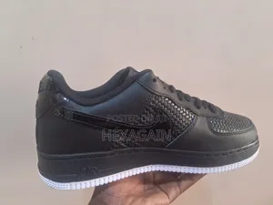Nike Air Force 1 Black Woven Edition