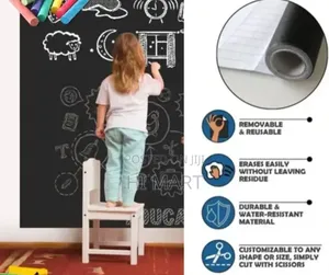 Modern Kids Black Board Sticker