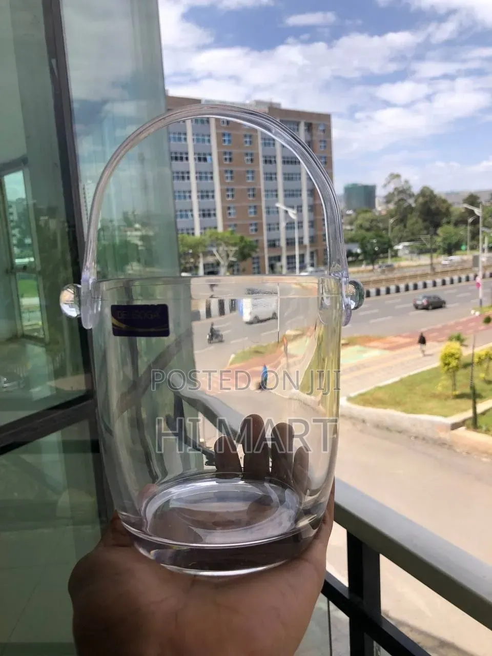 Gorgeous Design Glass Ice Bucket