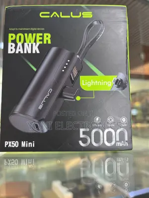 Calus Px50 Mini Ultra-Compact Power Bank – 5000mah Portable