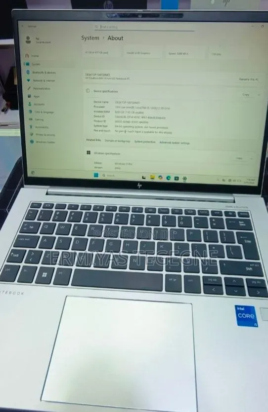 New Laptop HP EliteBook 840 16GB Intel Core i5 SSD 512GB