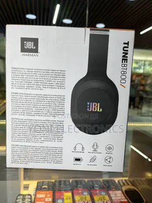 JBL Tune Bt800 Wireless Over-Ear Headphones – Pure Bass Sound