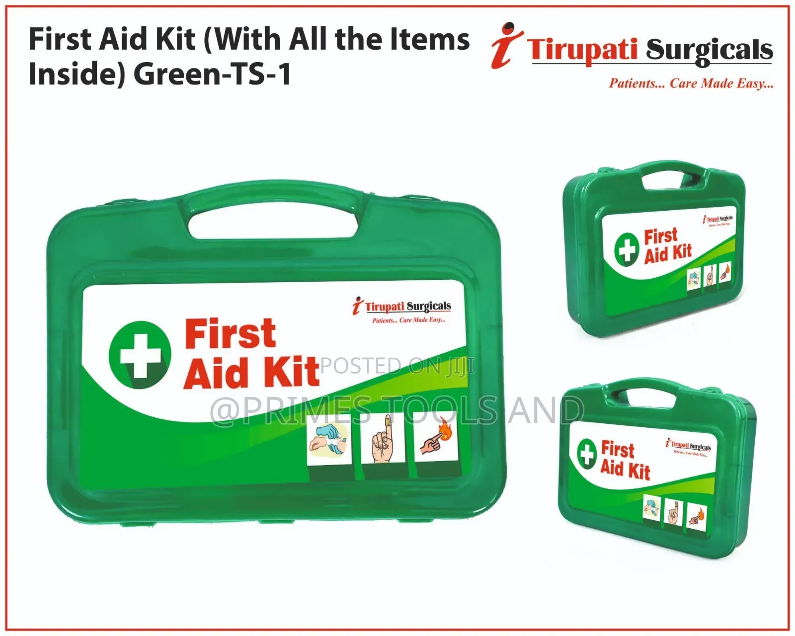 First Aid Box Kit – Complete Emergency Medical Kit