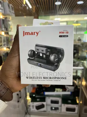 Jmary Mw-19 Portable Wireless Lapel Microphone – 20m Range