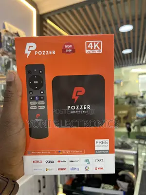 Pozzer Smart Tv Box (2026 Edition) – Ultra Hd Android Media Playe