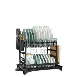 Heat-Resistant 2-Tier Rack – Place Near Stove Without Worry