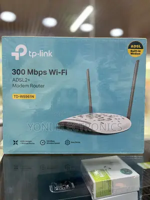 Tp-Link Td-W8961n 300 MBPS Wireless N Adsl2+ Modem Router – All-in-One