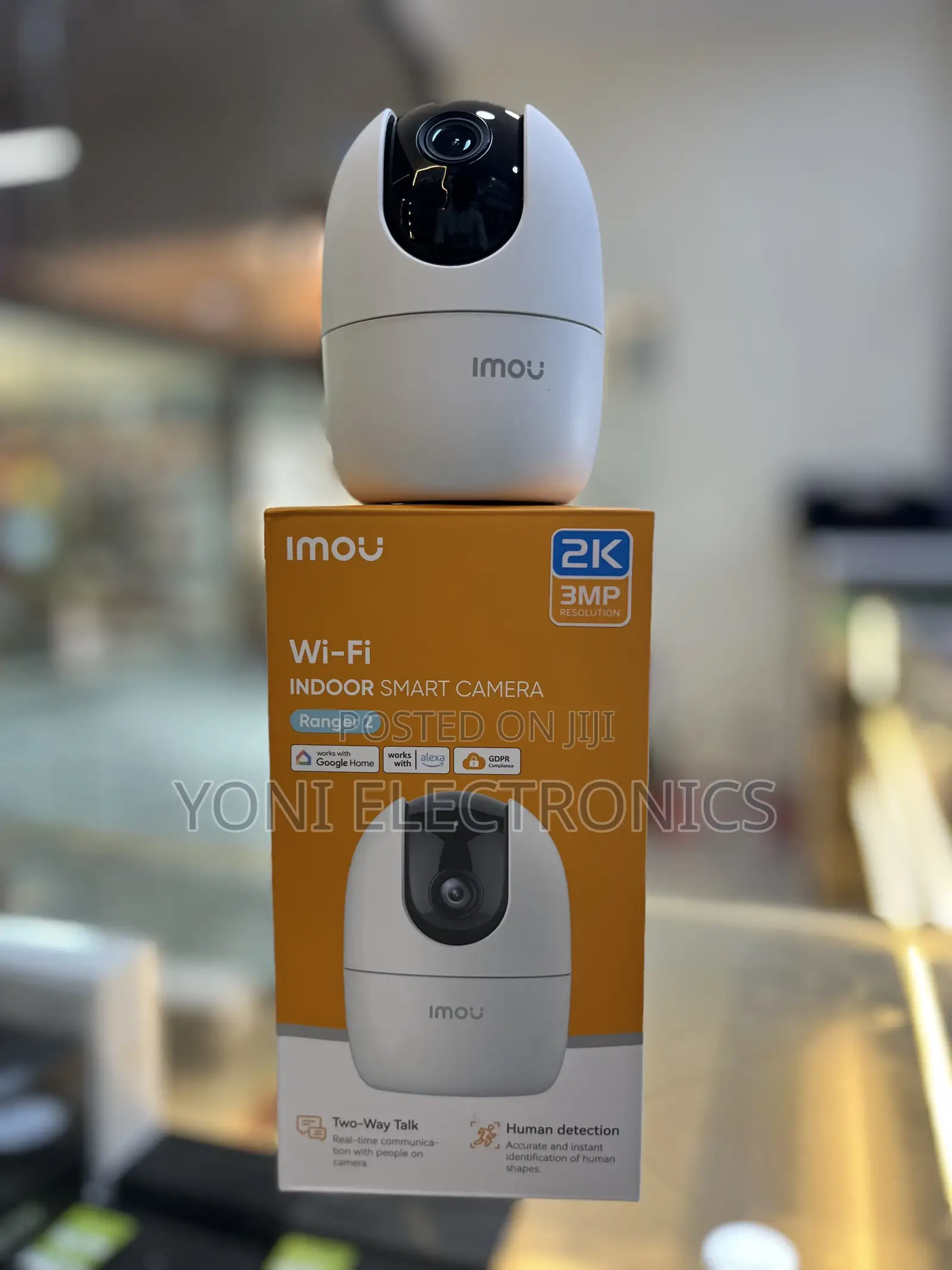 Imou Ranger 2 3mp Wi-Fi Indoor Smart Security Came