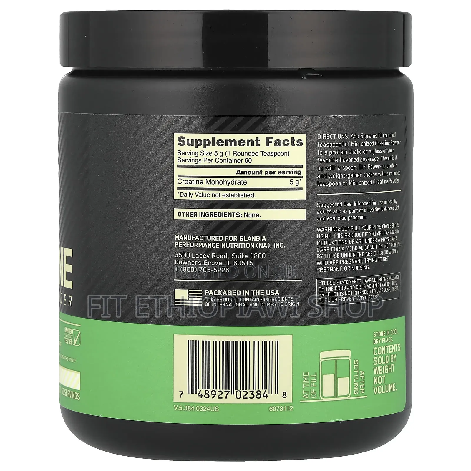 Original Micronized Creatine 300gram