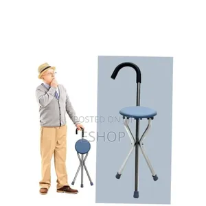 Lightweight Travel Companion Cane – Converts to a Seat in One Motion