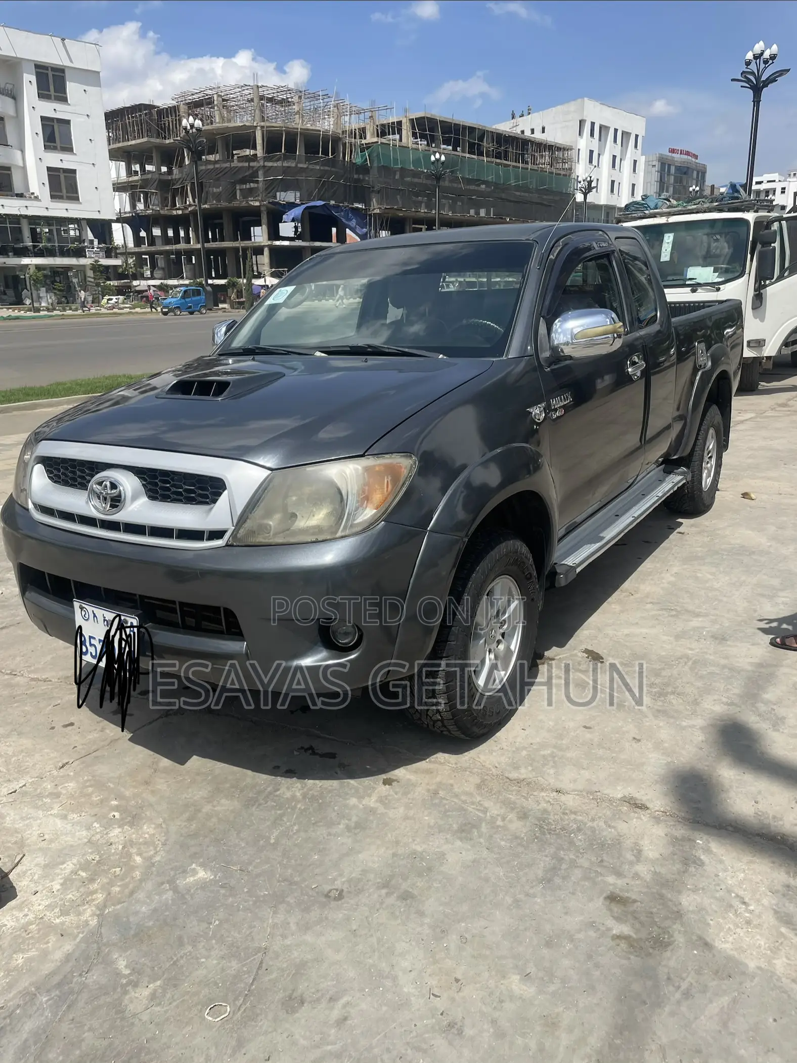 Toyota Hilux 2.5 D-4D 2007 Black