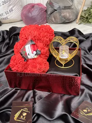 Teddy Bear With Candle Holder