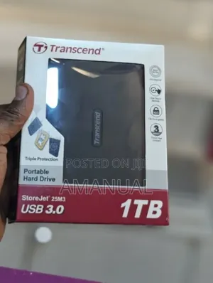 1tb Transcend External Hard Disk