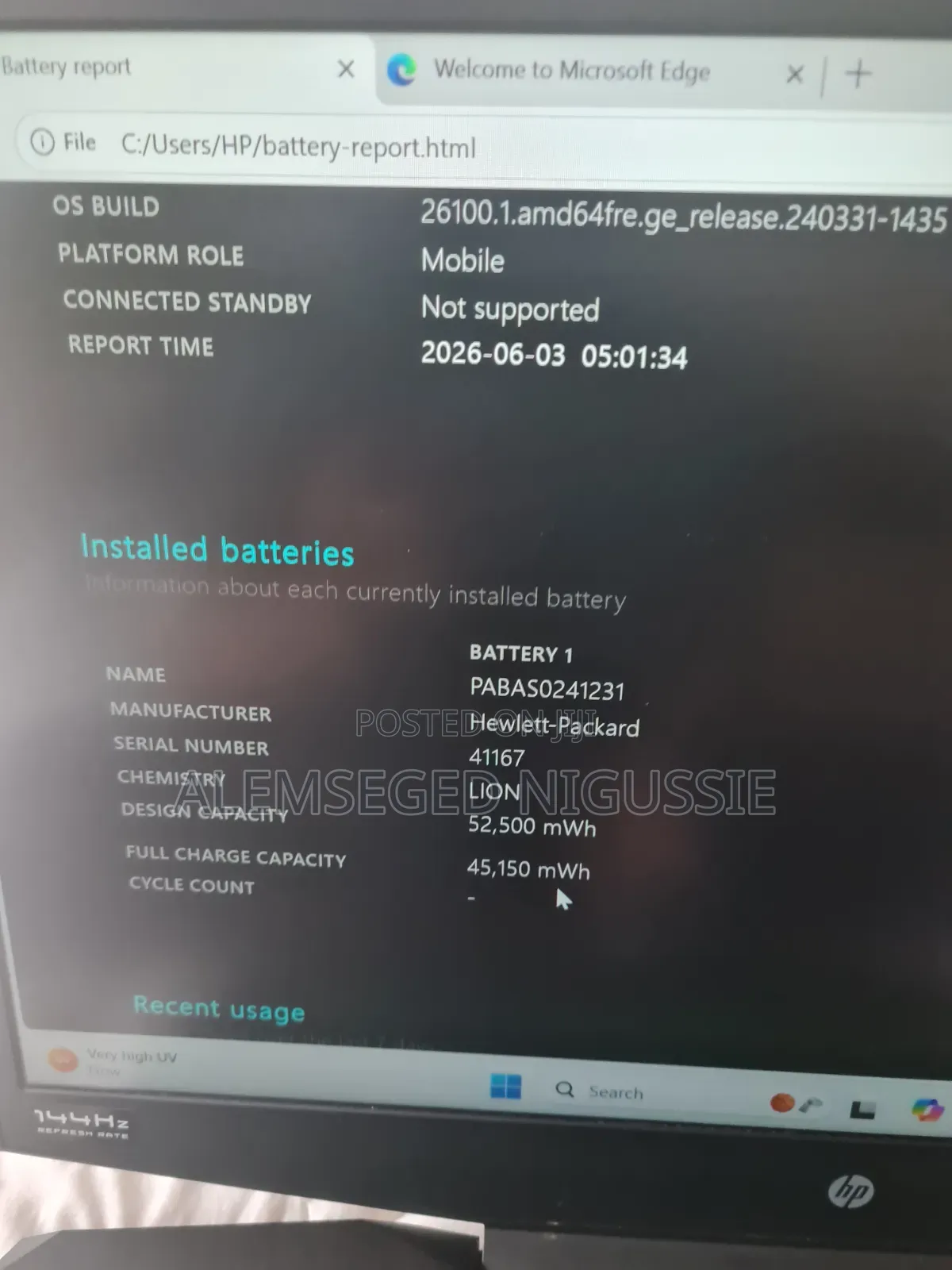 Laptop HP Pavilion 17 16GB Intel Core i7 HDD+SSD 512GB