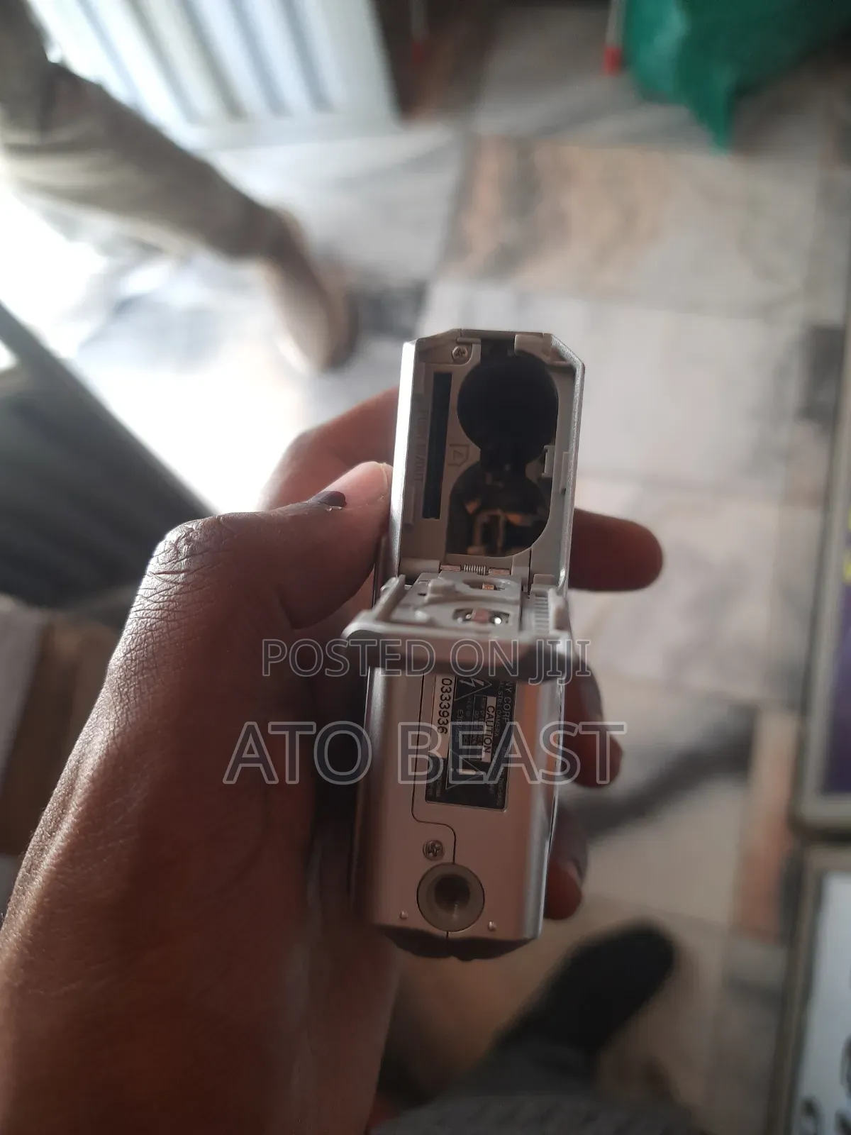 Silver Sony Cyber-Shot DSC-S650 Digital Camera, a 7.2-Megapixel