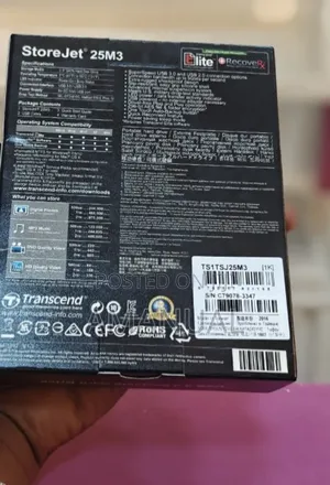 1tb Transcend External Hard Disk