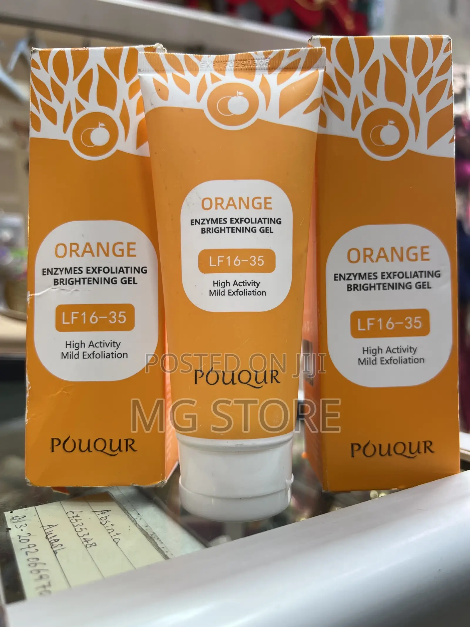 Original Orange Enzymes Exfoliating Brightening Gel Lf16-35