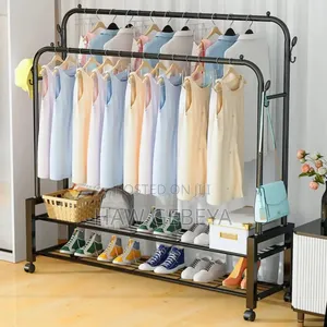 Multifunctional Clothes And Shoe Rack