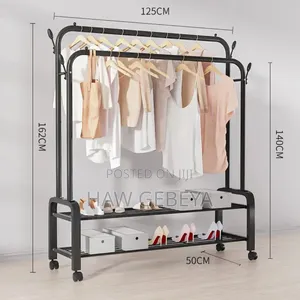 Multifunctional Clothes And Shoe Rack