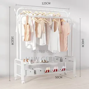 Multifunctional Clothes And Shoe Rack