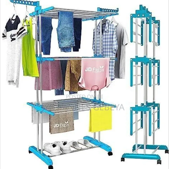 Three Layer Cloth Drying Stand