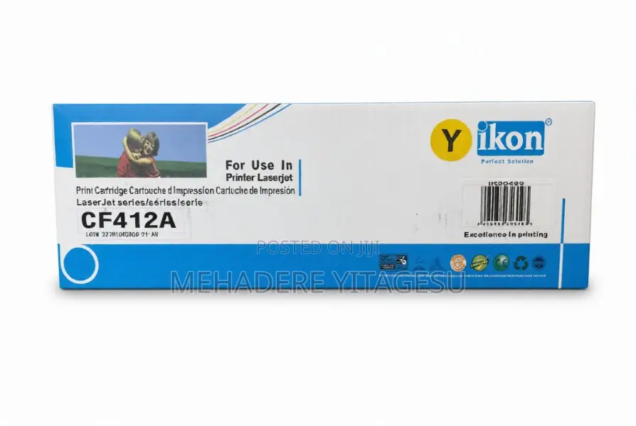 Ikon Cf412a Yellow Toner