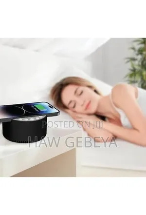 Rovik 3-in-1 Bluetooth Speaker Wih Sleep Machine Wireless Charger