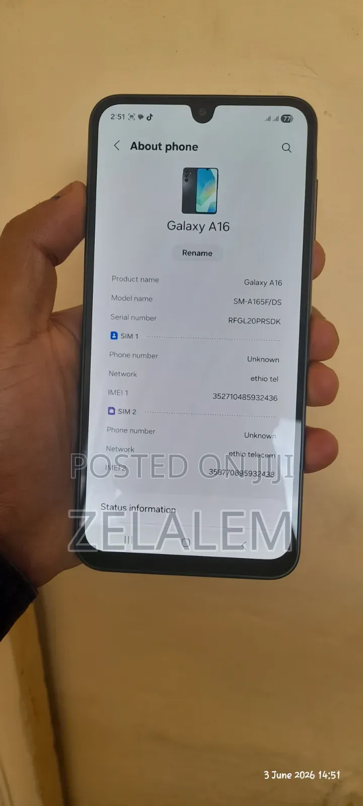 New Samsung Galaxy A16 128 GB