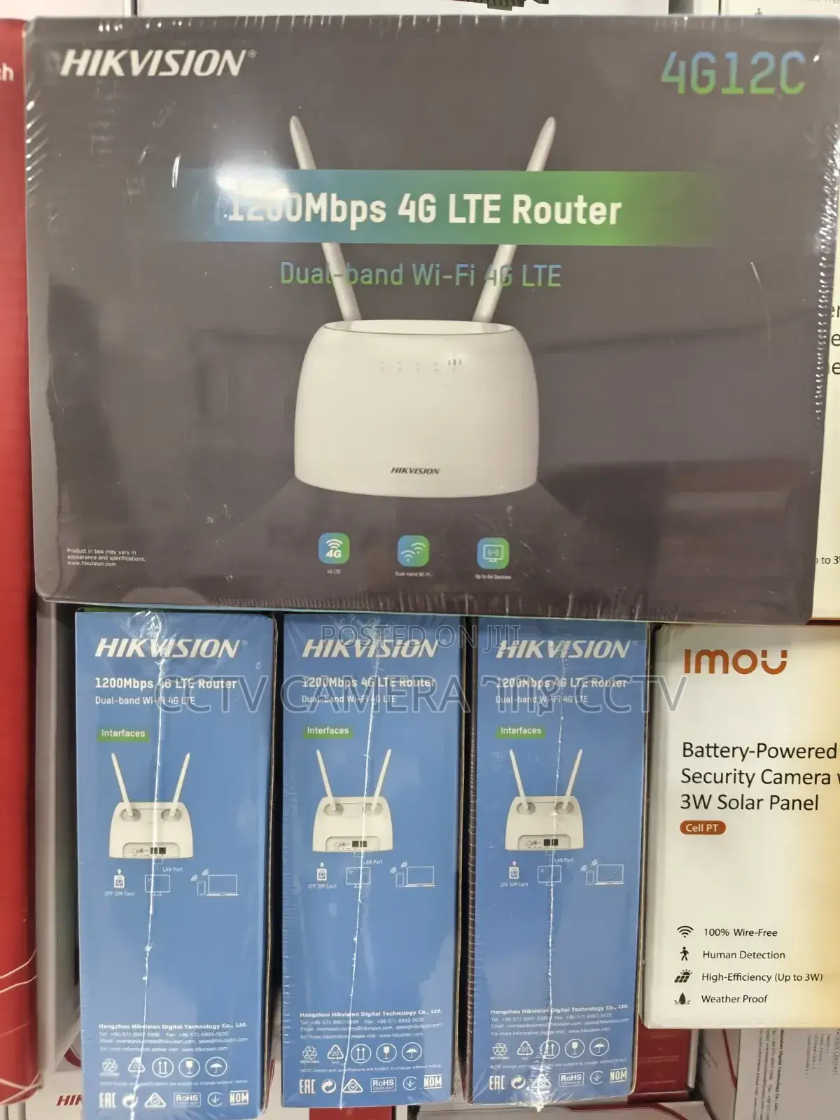 Hikvision 1200mbps 4g Lte Routr