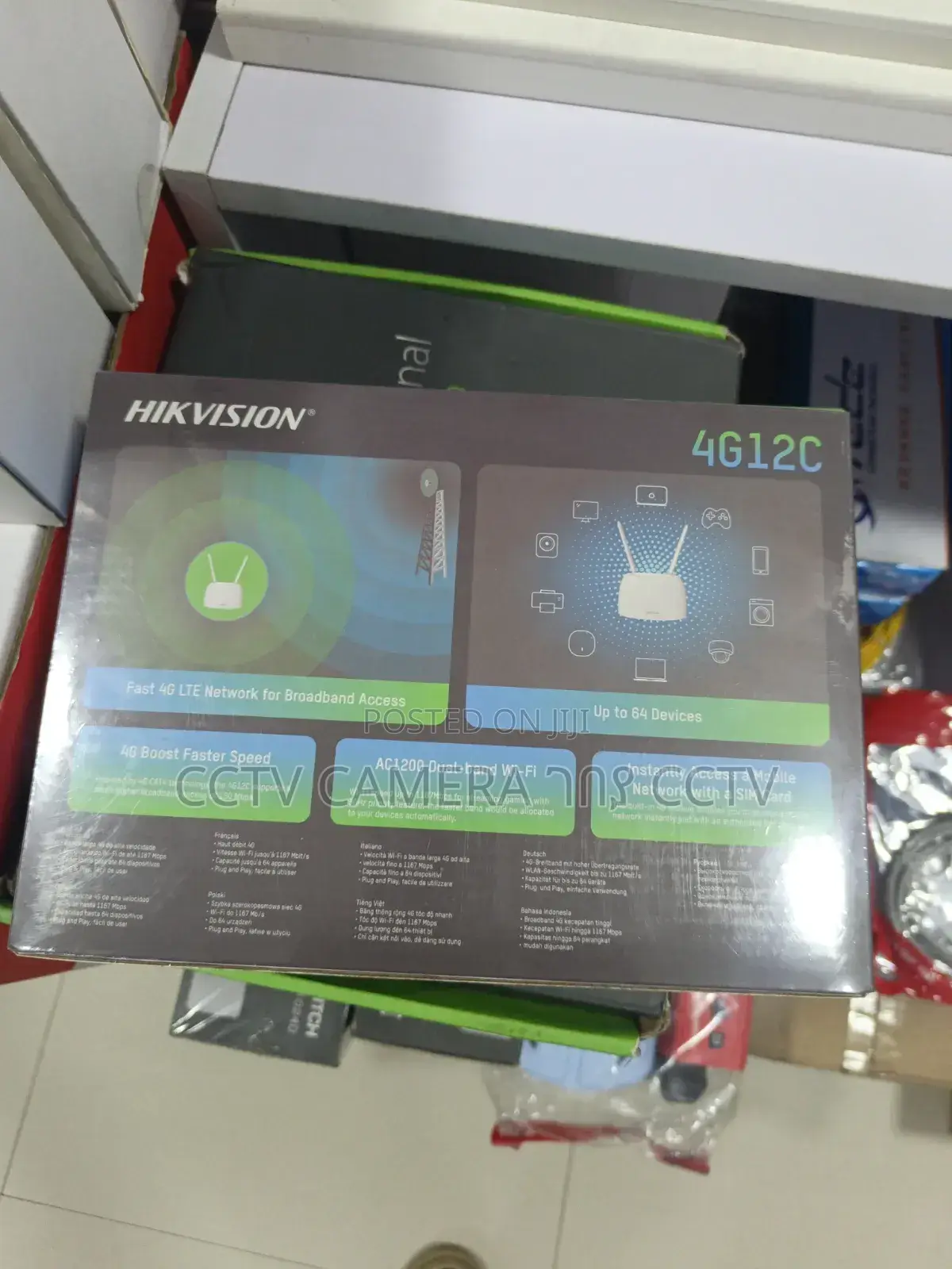 Hikvision 1200mbps 4g Lte Routr