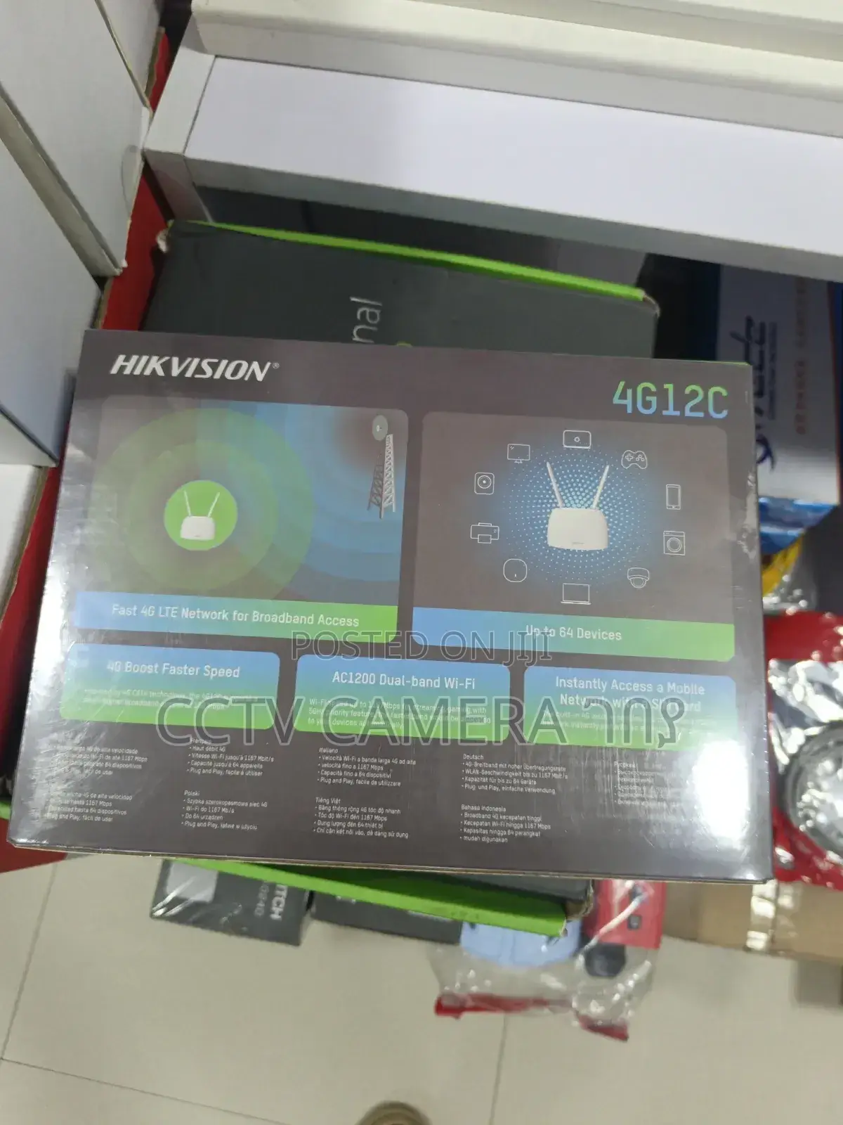 Hikvision 1200mbps 4g Lte Routr