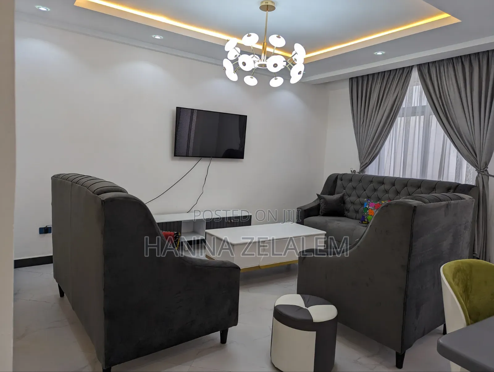 Furnished 2bdrm Apartment in Hosea Realestate, Bole for rent