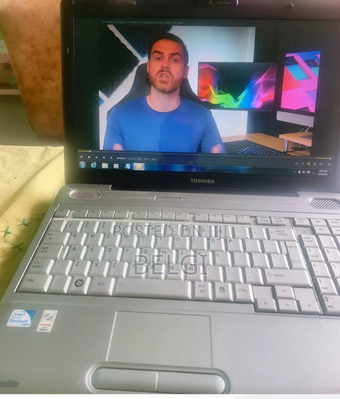 Laptop Toshiba Satellite C55 4GB Intel Core 2 Duo HDD 320GB
