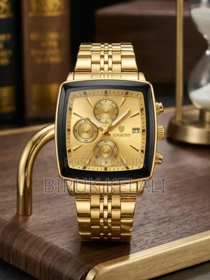 Binbond Chronograph Watch Features a Distinct Square Case