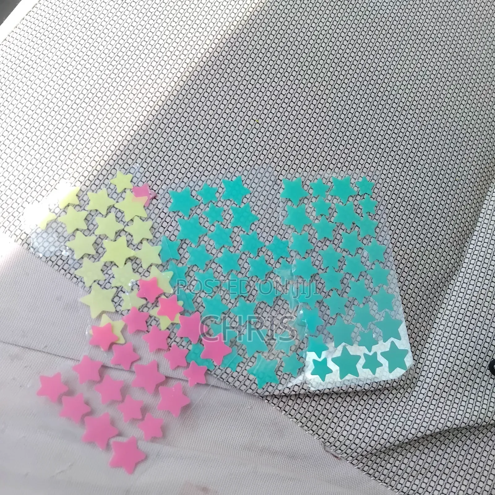 3 Color Half Pimple Patchs - Pink,Yellow and Green