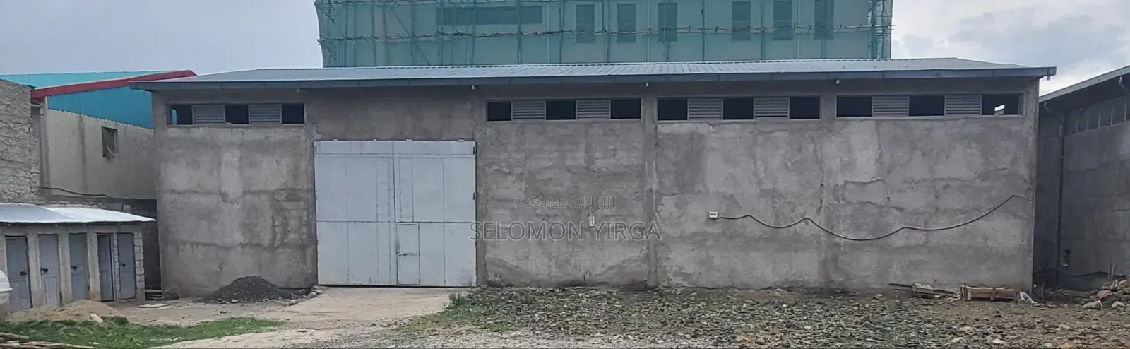 የሚከራይ መጋዘን ወደቃሊቲ አከባቢ