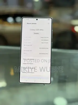 New Samsung Galaxy S25 Ultra 1 TB Blue
