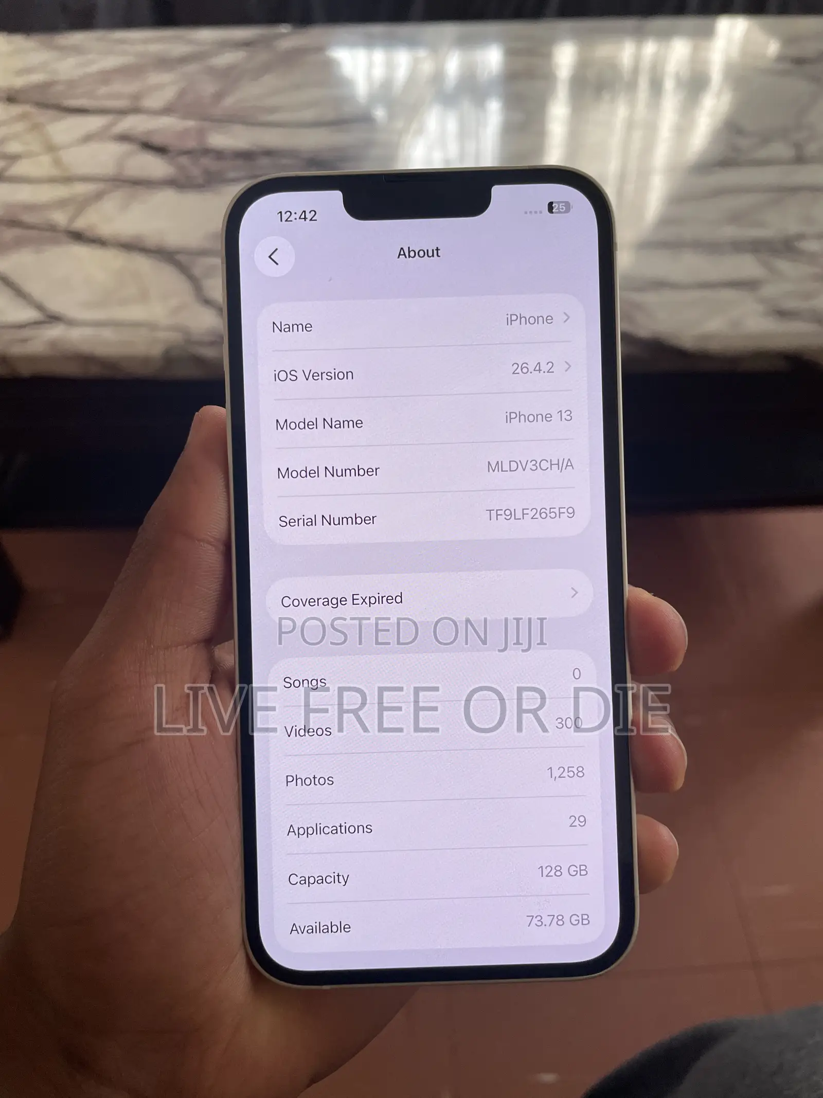 New Apple iPhone 13 128 GB White