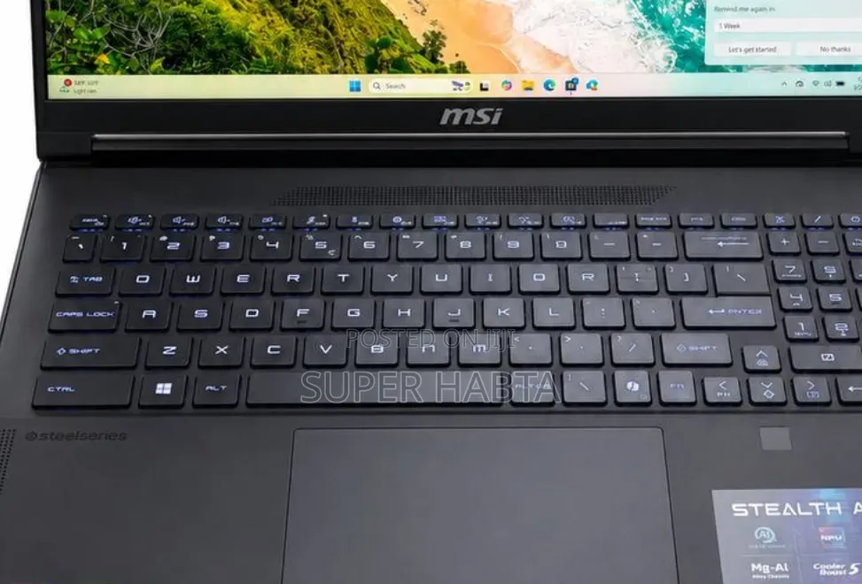 New Laptop MSI Creator A16 AI+ 32GB Intel Core Ultra 9 SSD 1T