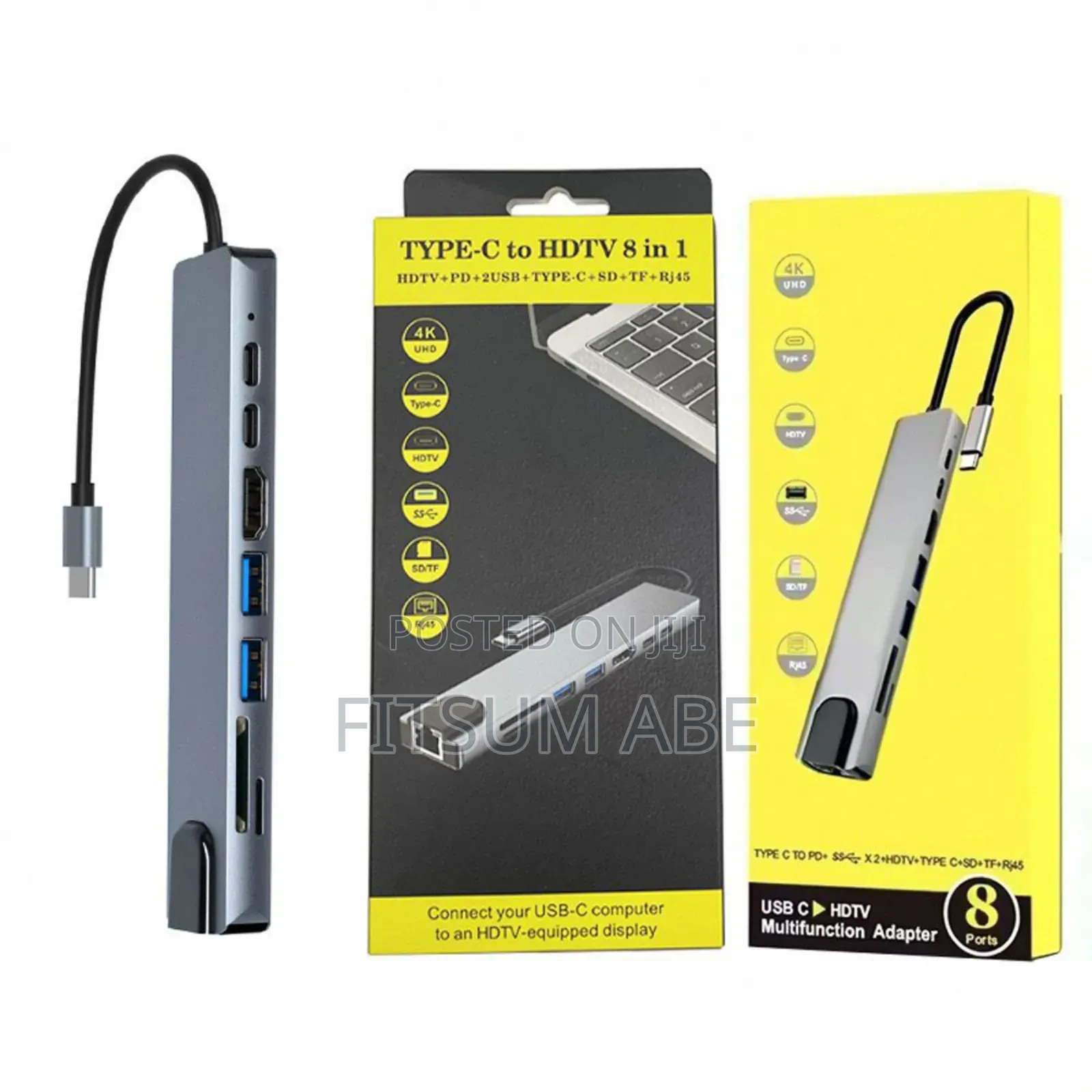 Usb-C 8-in-1 Hubs