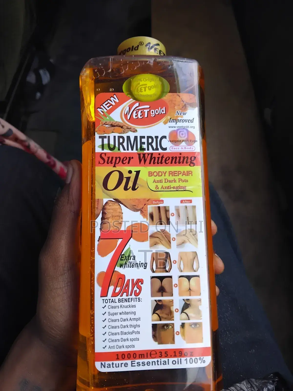 Turmeric Whitening Oil