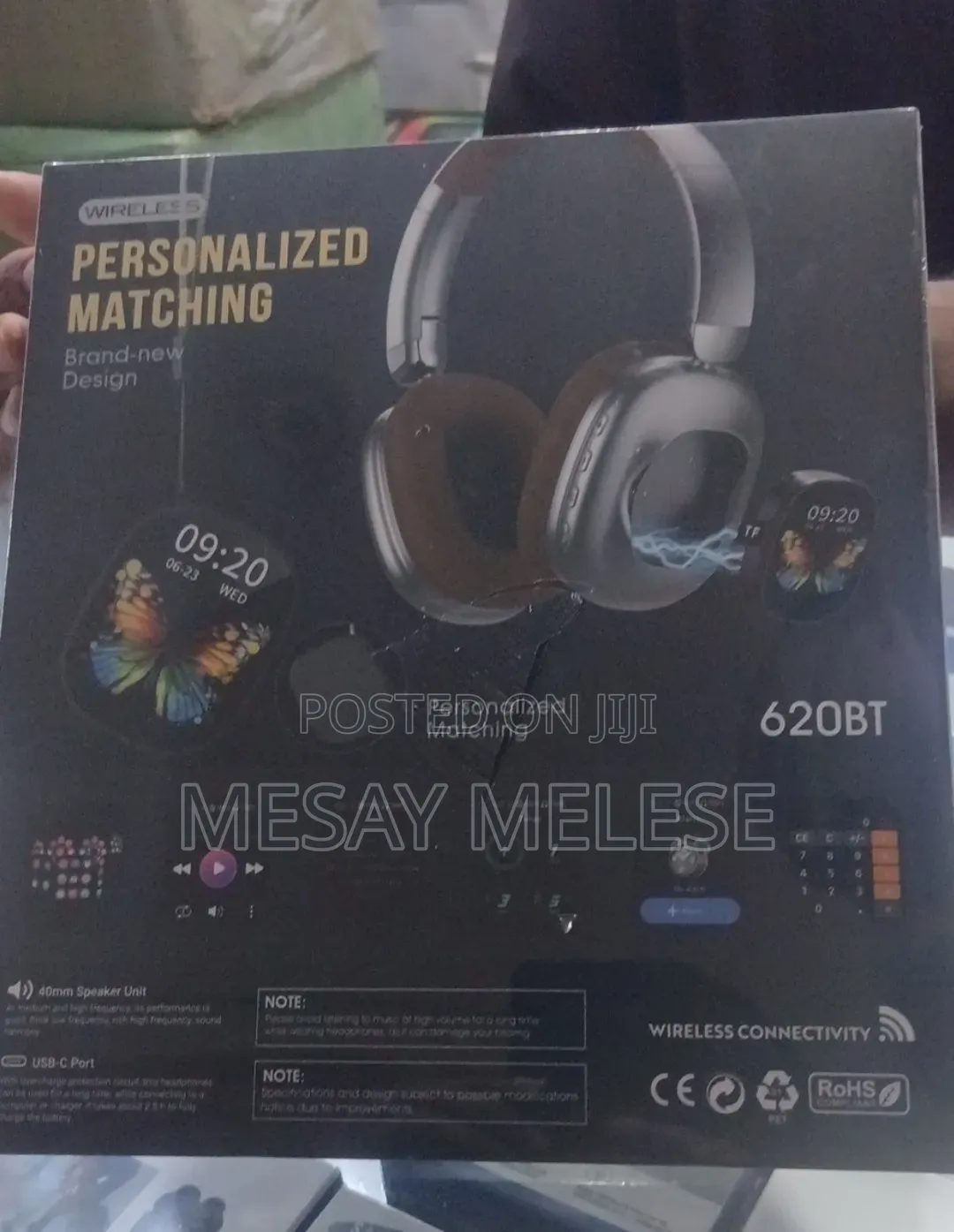 620bt Smart Screen Wireless Headset