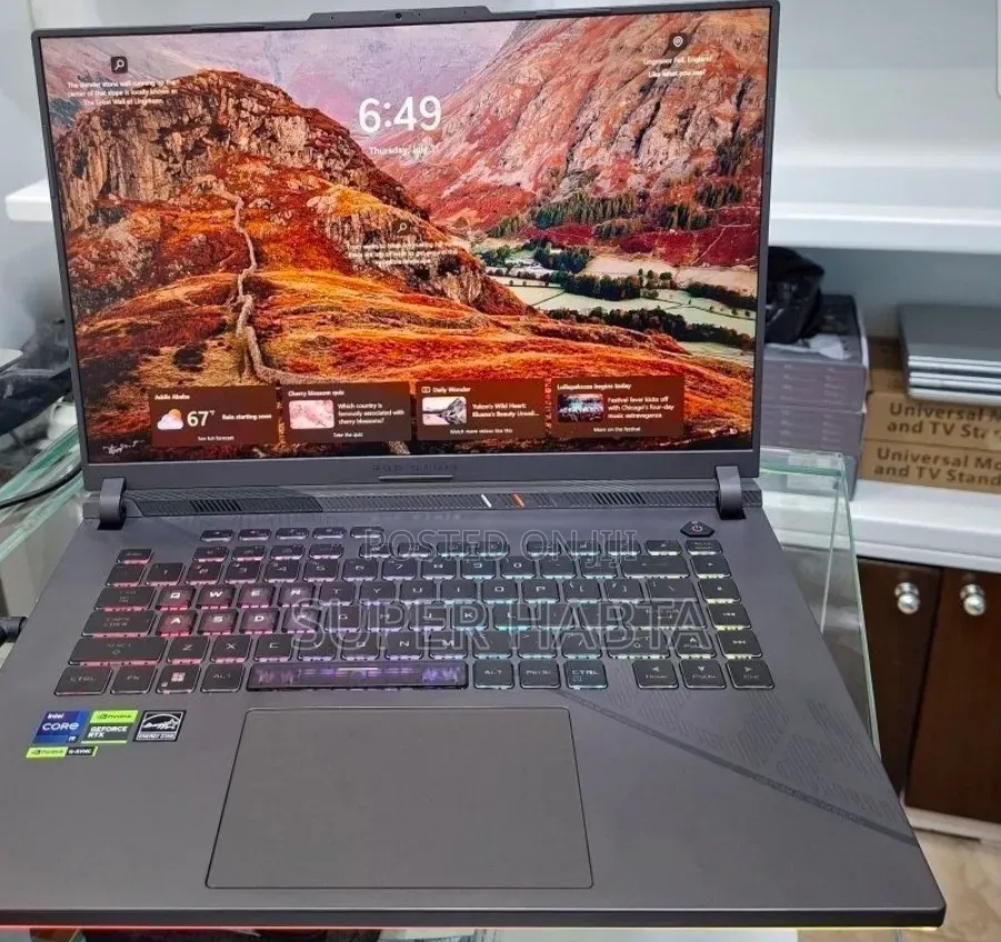 New Laptop Asus ROG Strix G16 G614 16GB Intel Core i9 SSD 1T
