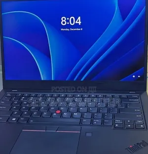 New Laptop Lenovo ThinkPad X1 Carbon 8GB Intel Core i5 SSD 512GB