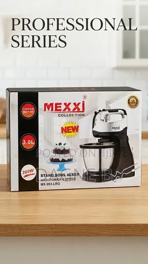 Mexxi Mx-903-LRG Stand Bowl Mixer የሊጥ ማቡኪያ