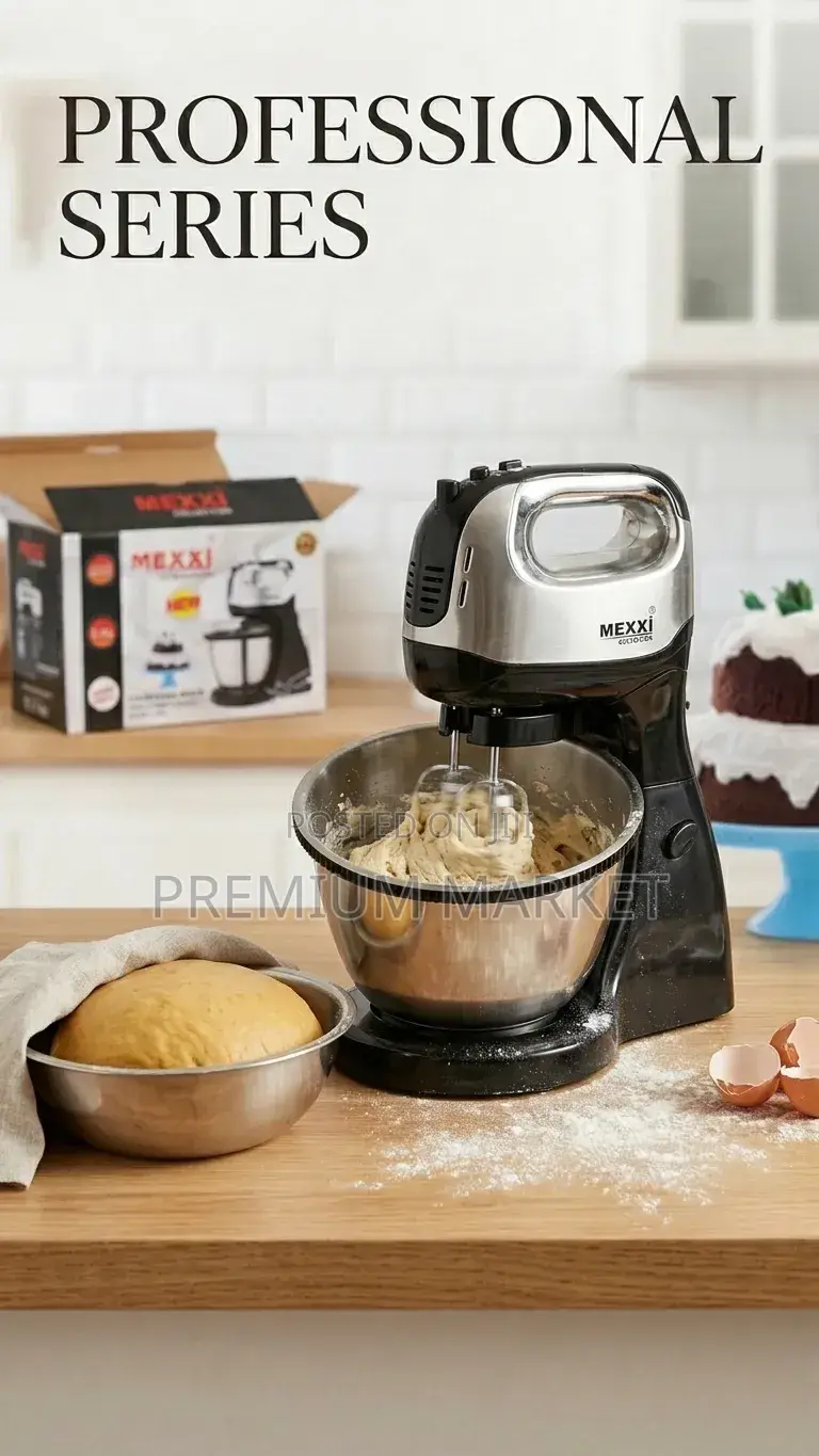 Mexxi Mx-903-LRG Stand Bowl Mixer የሊጥ ማቡኪያ