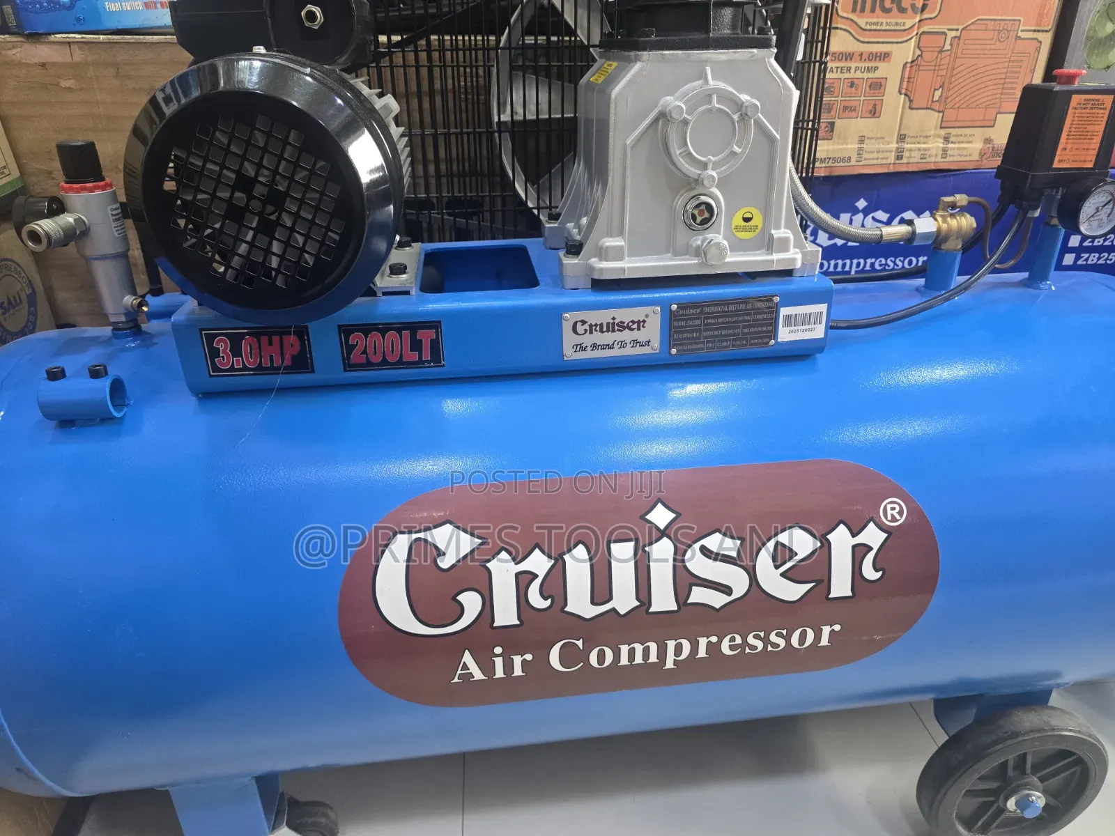 200 Liter Air Compressor – Heavy Duty Industrial Air Compressor